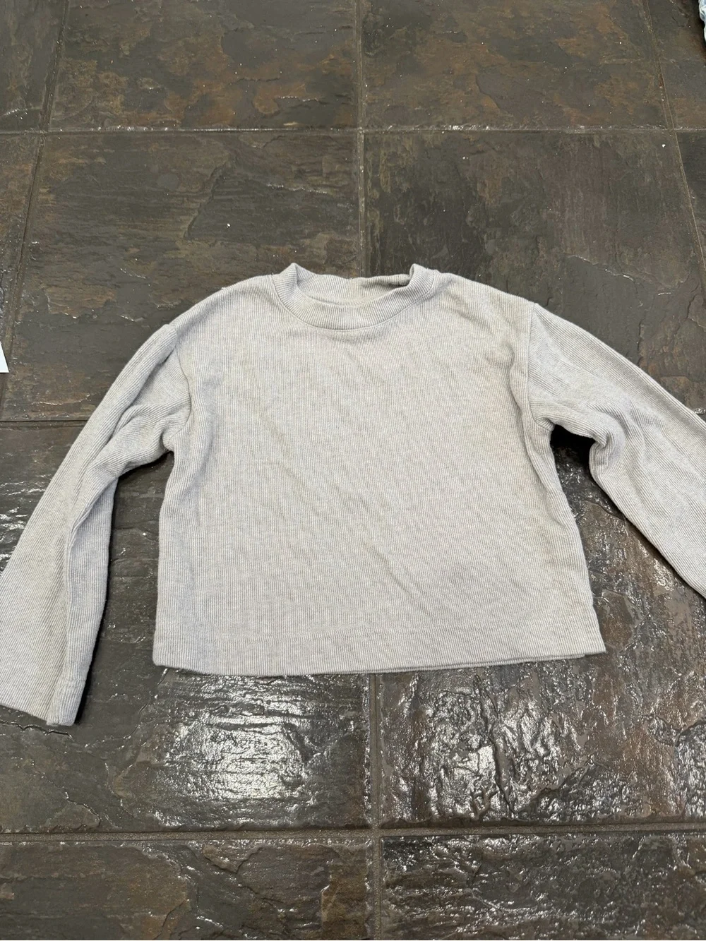 Zara Girls Outfit Bundle Denim Shorts Bow Ribbed Tee Newport Top Size 6-7